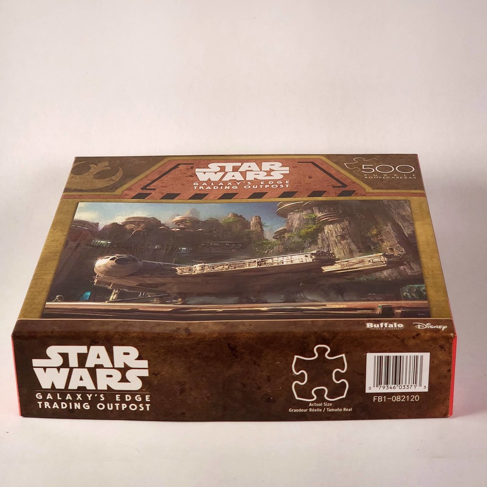 Buffalo Games Star Wars Galaxy's Edge‎ Trading Post 500 Piece Jigsaw Puzzle NEW - Picture 5 of 5
